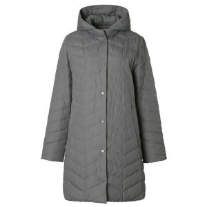 펠리체조수니 사선퀼트 하프 패딩 EFLWC403