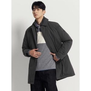 빈폴 니트 인셋 다운 코트 애쉬 BC4X30OD34