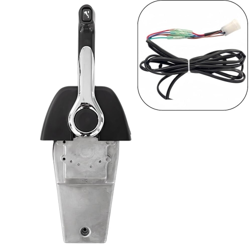 야마하  파워오브텍 원격 상단 장착 바이나클 아웃보드 엔진 컨트롤 박스 704-48205-P1 콘솔 704 싱글에