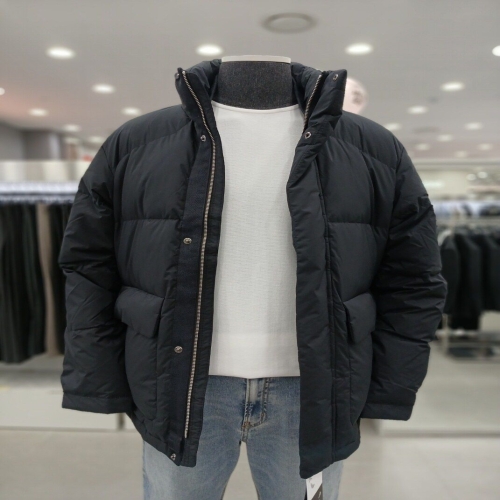 ANDZ 덕다운 하이넥 심플 점퍼 2종 HZF4JP1103_GN 구리