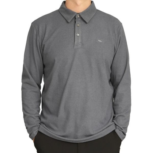 버팔로  BFTD3622 겨울 남성 스판 피치 기모 카라티셔츠 골프