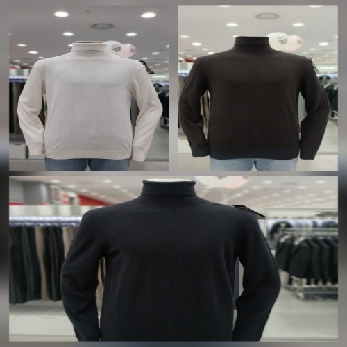 ANDZ 캐쥬얼 모 혼방 터틀넥 니트 3종 HZF4EU1111_GN 구리