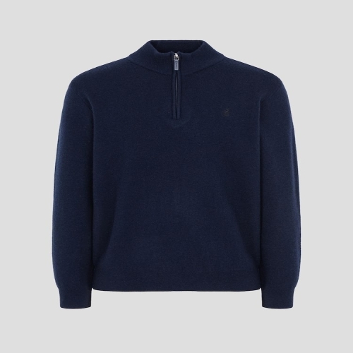 빈폴 남성 베럴비 반집업 니트_BC5X51C62R