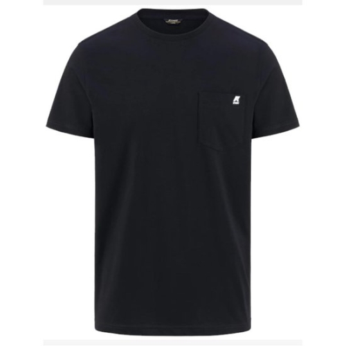 까웨 체스트 포켓 크루넥 티셔츠 K31368WUOMO K89