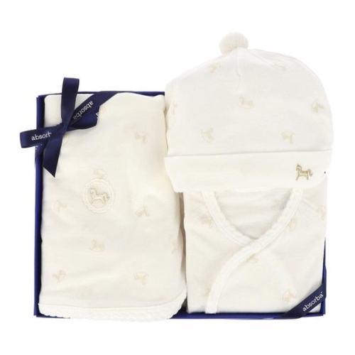 압소바 임신축하말띠태교,출산 호싱배냇저고리+속싸개+모자세트 A1A-16103