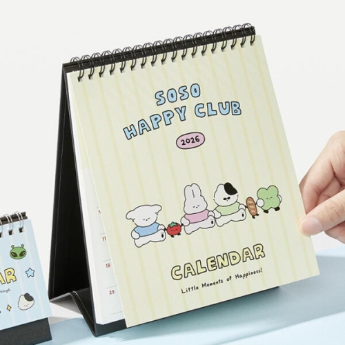 아트박스  2026 소소해피클럽 부착탁상달력
