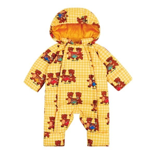 베베드피노 올 오버 굿 럭 신생아 덕 다운 오버롤_BP54OV005