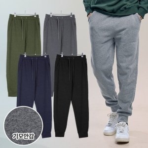 이지바이 젠틀힙 남성 기모 안감 조거 밴딩 바지 빅사이즈 운동복 체육복 트레이닝 팬츠 XS33LP076M