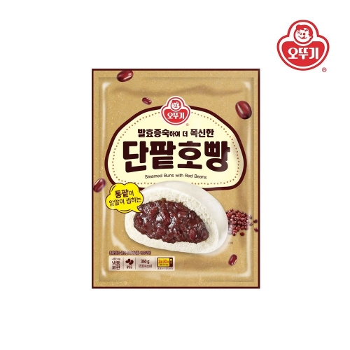 오뚜기  발효증숙 단팥호빵 360g