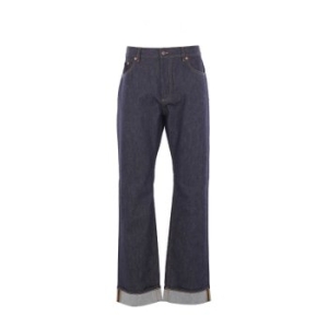 보테가베네타 인테르치아토 스웨이드 코인 포켓 스트레이트 진 831607 V5MG04245