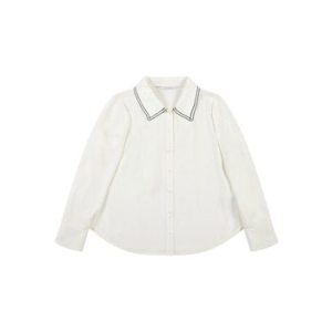 미센스 레이스카라 블라우스_MB42BLM109Z