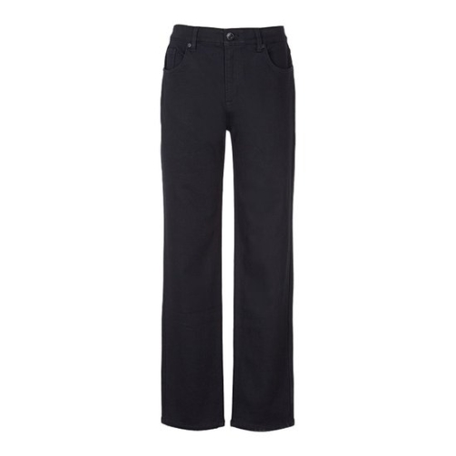 뱅뱅 남녀공용 인밴드 기모 블랙 슬림 스트레이트 스판 청바지 NQL746