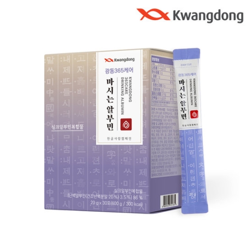 광동생활건강 광동 365케어 마시는 알부민 20g 30포