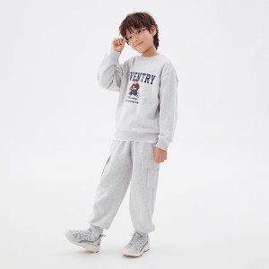 오키즈 스파 키즈 프렌즈 상하세트 기모 SPSMF4TKU1