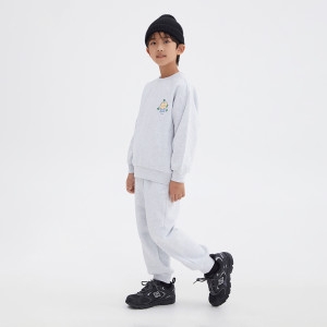 오키즈 스파 키즈 망그러진곰 상하세트 기모 SPSMF4TKU4