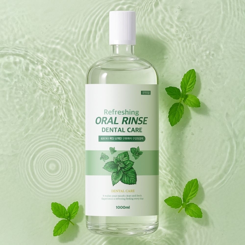 디에스엠 쉼표365 상쾌한 대용량 가글 구강청결제 1000ml