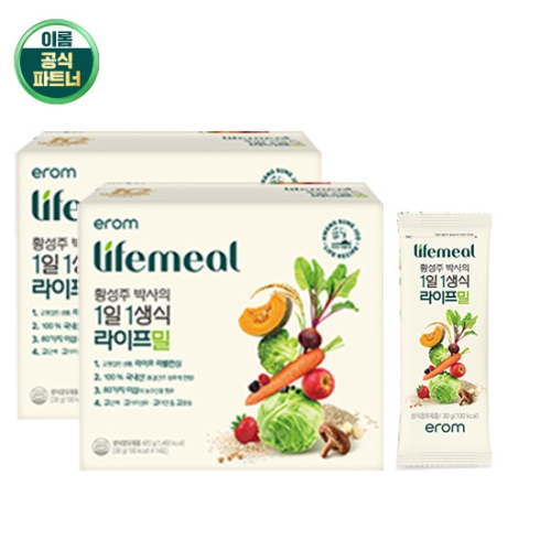 이롬 황성주 박사의 1일 1생식 라이프밀 30g 14포