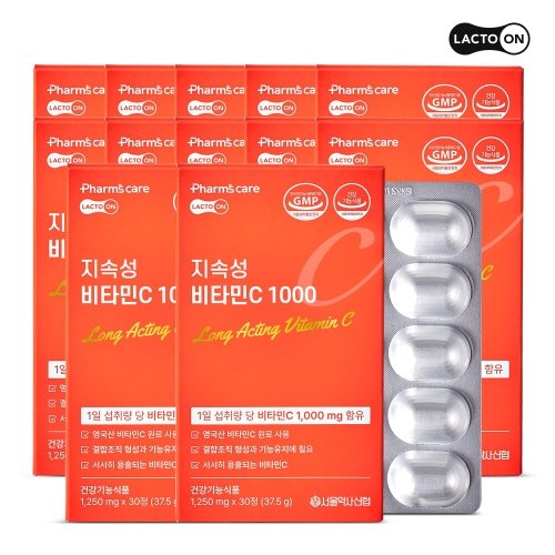 서울약사신협 락토온 지속성 비타민C 1000 30캡슐