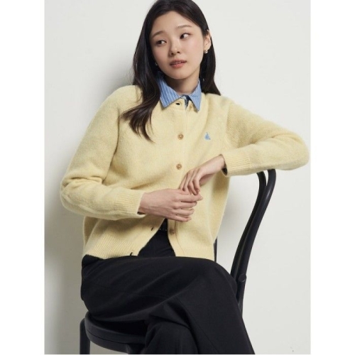 빈폴 레이디스 셔틀랜드 카디건 옐로우 BF5X5AC03E