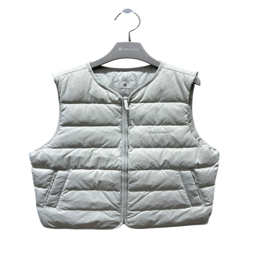 스노우피크 25/FW S25WKGDV80 키즈 랜드 경량 다운 베스트