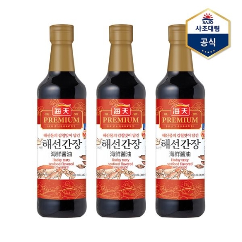 사조대림 해천 해선간장 500ml