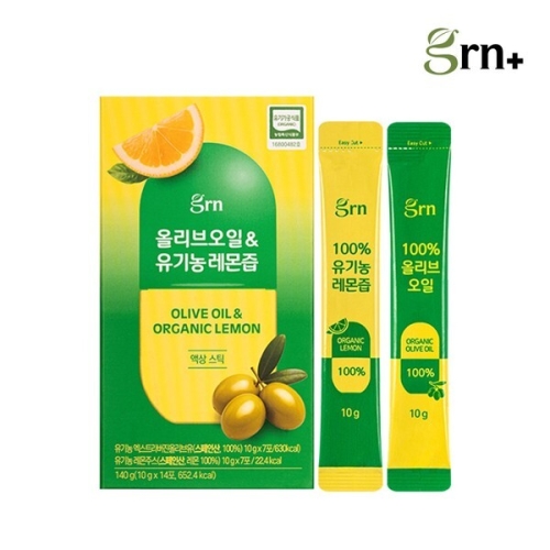 놀이터팩토리 GRN 엑스트라버진 올리브오일&유기농 레몬즙