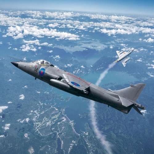 아카데미과학  1/144 씨 해리어 FRS.1