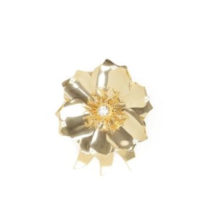 미우미우  Metal brooch with crystals 5IS130 2IEUF0NXA