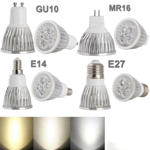 슈퍼  밝은 9W 12W GU10 220V LED 램프 스포트라이트 E14 E27 GU5.3 MR1612V 고전력 조명 샹들리에 ..