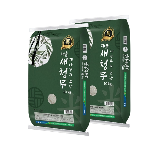 담양농협  2025 햅쌀 대숲맑은 담양쌀 새청무 특등급 20kg