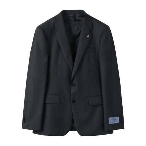 커스텀멜로우 구아벨로 그레이 수퍼 파인 수트 자켓 CWFBW24307GYD