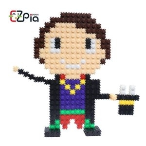 이지 툭툭블럭 직업 시리즈10-마술사 2EA WFK7RRX