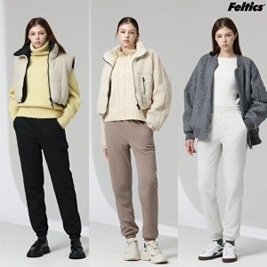 펠틱스 여성 웜맥스 장기모 조거팬츠 3종 F13W-3