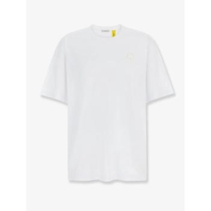 몽클레르 GENIUS Cotton t shirt with logo patch on the front K24048C00002
