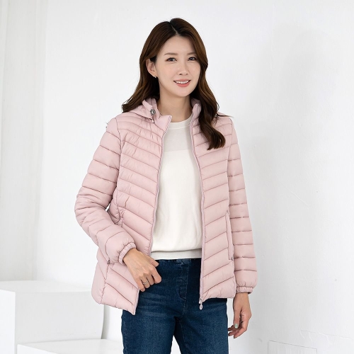 모슬린 엄마옷 후드 웰론 패딩 점퍼 HJP510004 마담 중년여성 빅사이즈 50대 60대 70대 미시 할머니옷