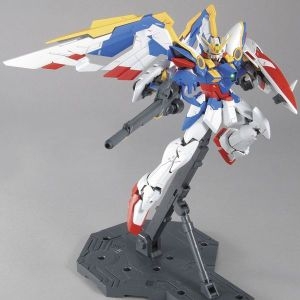 EW 윙 XXXG-01W 제로 타입 털이없는 프로토 Hg 1/144 모델 액션 피규어 조립 데스크탑 장식 장난감 선물 소