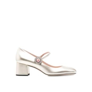 발렌티노 발렌 크리스털 장식 힐 펌프스 55mm WS0MC6RKP