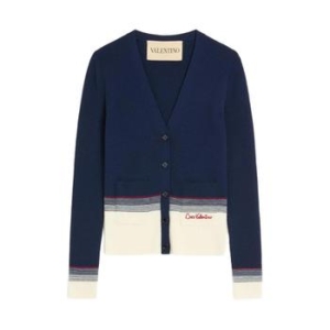 발렌티노 가라바니 MAGLIA CARDIGAN CORTO NAVY BETULLA S BKA12A9GQ TP44377
