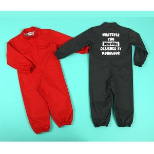 토토이즈 컬러 전신미술가운 아동 앞치마 놀이복 모래놀이 유아