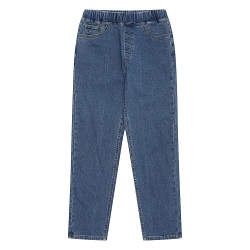 에꼴리에 시흥모다 슬림 스트레이트 기모 블루진 청바지 데님팬츠 23D0211_SH