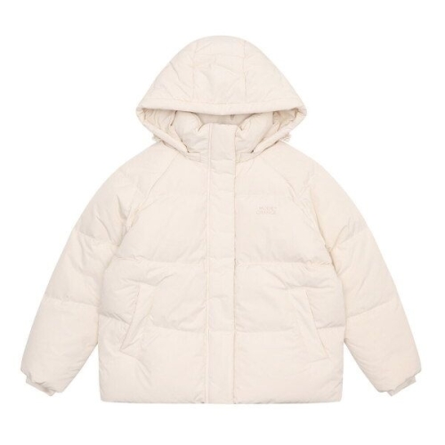 에꼴리에 시흥모다 주니어 하이넥 후드 착탈 푸퍼 다운 점퍼 23D1151_SH