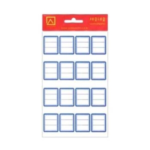 세모네모 1000 일반견출지 10-216B 청색 10매 개 1개입