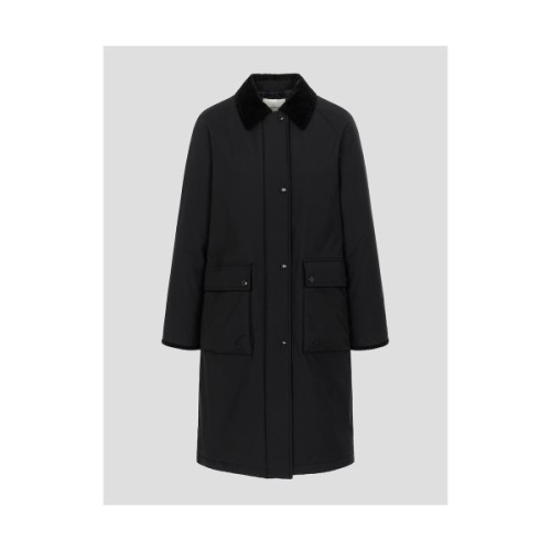 빈폴 헌팅 롱 패딩 블랙_BF5X38C025