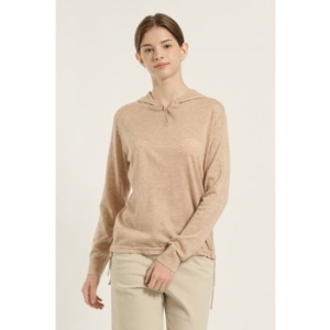 BCBG 스트링 후드 니트 B5C8K424_DG