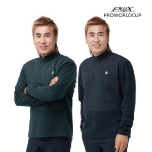 프로월드컵  HC30 남성 하이브리드 패딩 집업티셔츠 남성 하이브리드 패딩 집업티 S22660120