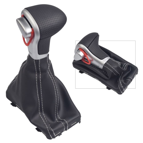 아우디 A5 2008Q5 앳 모델 8 에서 A4 B8용 하크레야투 자동 변속 노브 게이터 부트