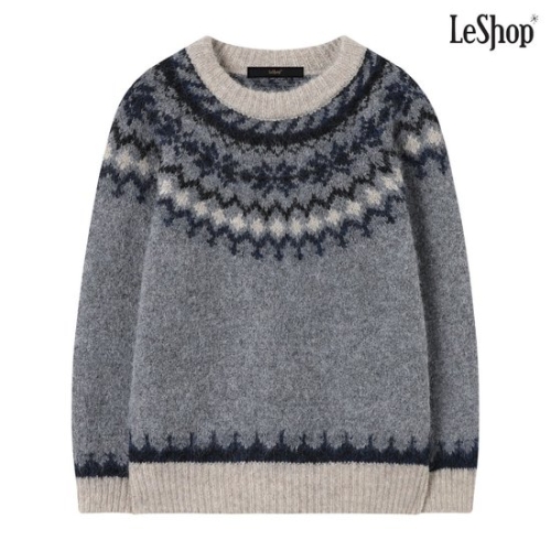 르샵 노르딕 윈터 클래식 긴팔 니트 DP4KT001A