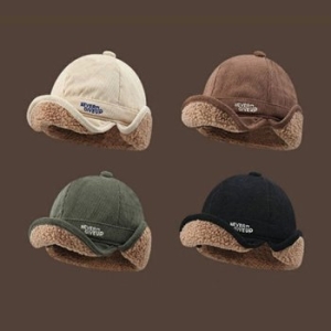 골덴 귀달이 스타일 군밤모 1P 겨울 귀덮 WFG8PZJ