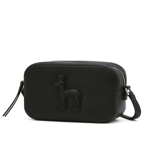 헤지스 액세서리 여성 WIBA4F200BK 스테디셀러 블랙 엠보 소가죽 크로스