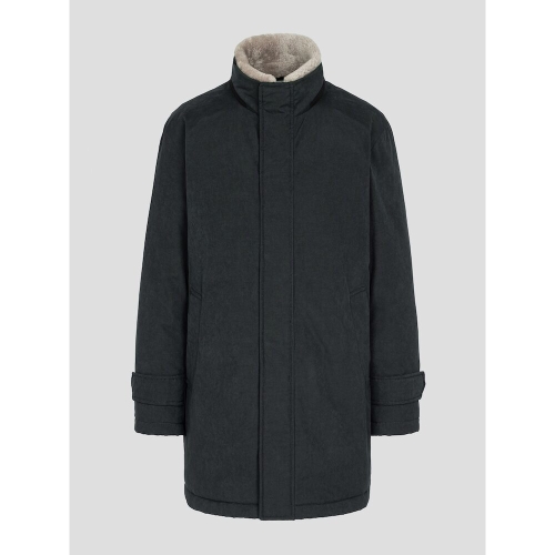 빈폴 하이넥 구스 다운 코트 애쉬_BC4X30OD24